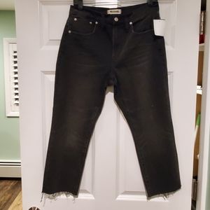 NWT Madewell High Rise Slim Boyjean 28